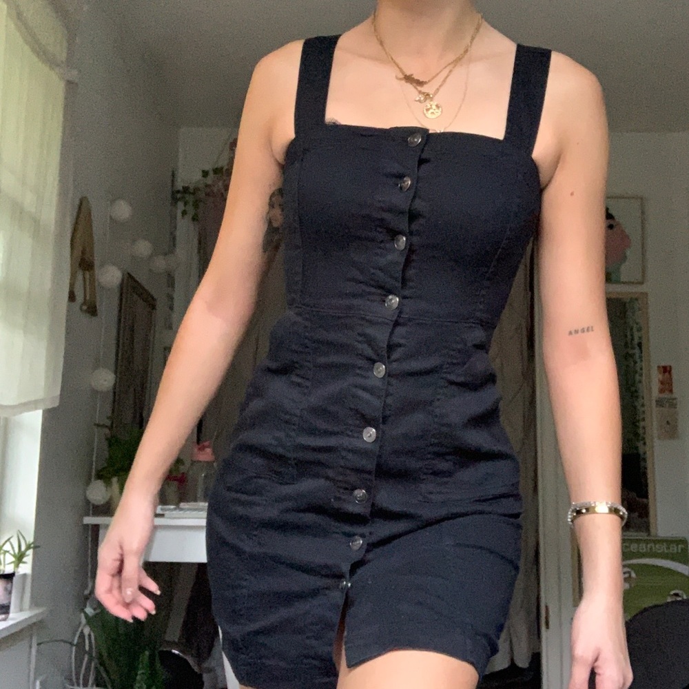 Cute button up dress